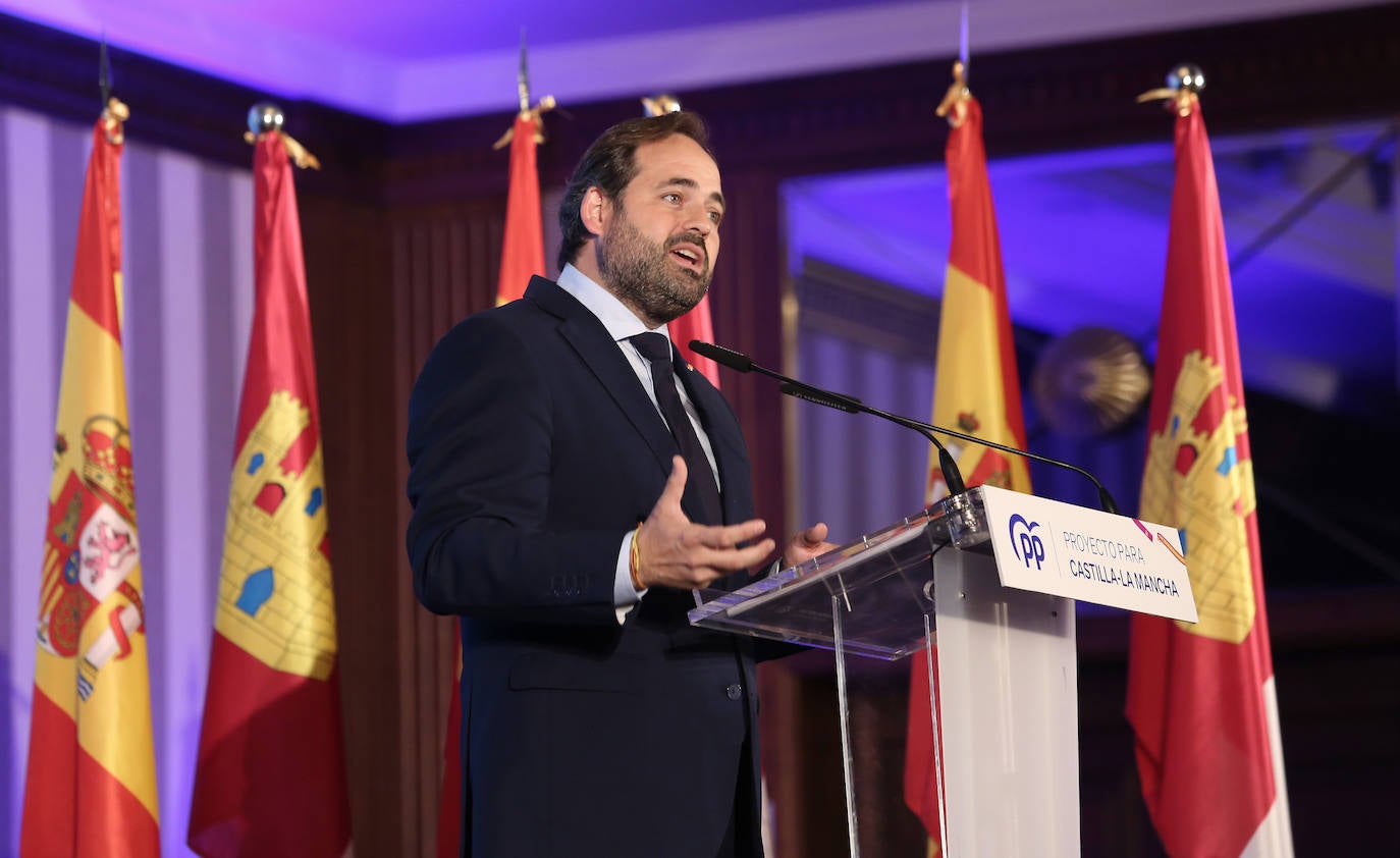Las imágenes del acto del PP con Juanma Moreno en Toledo