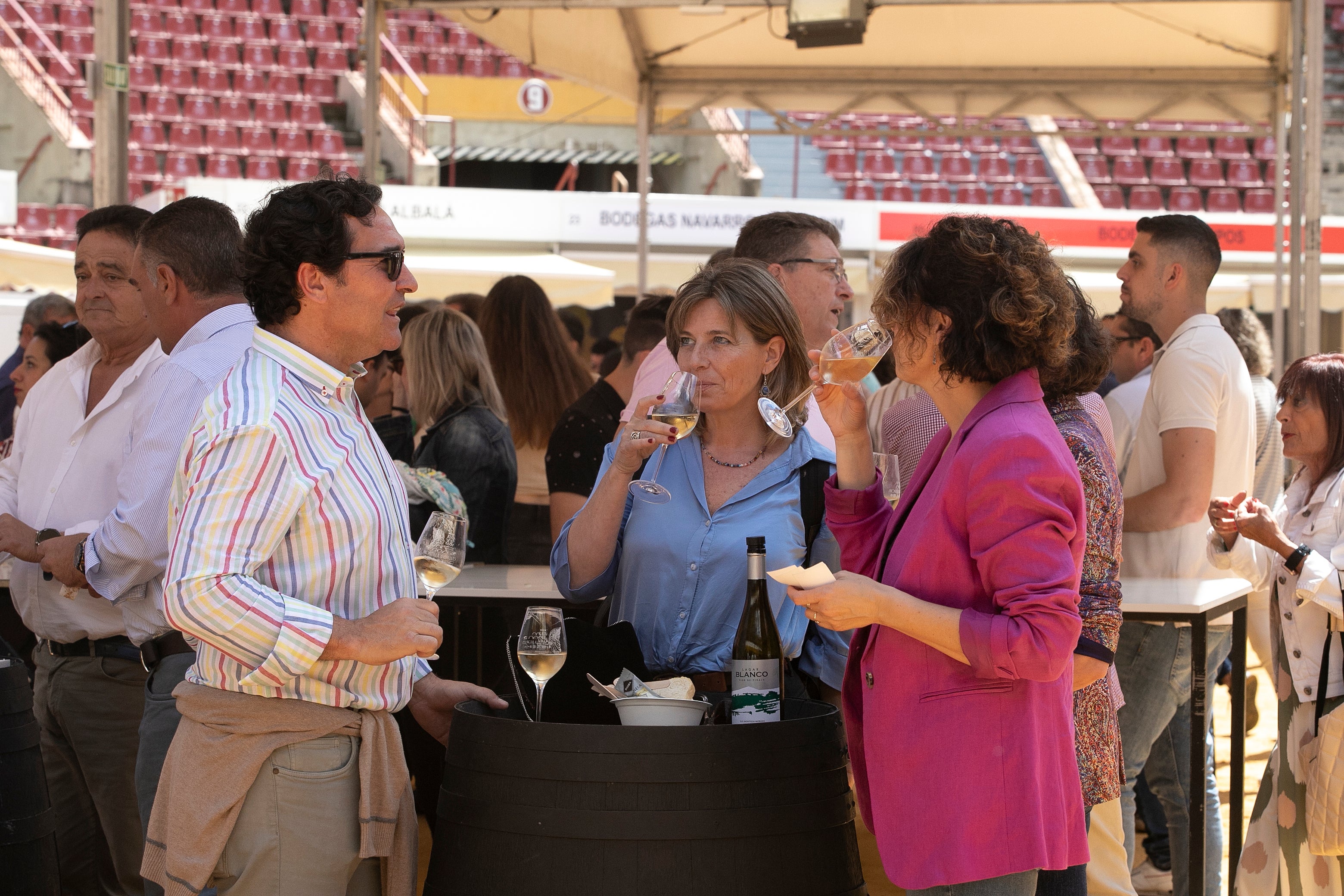 El lleno de la Cata del Vino de Córdoba este sábado, en imágenes