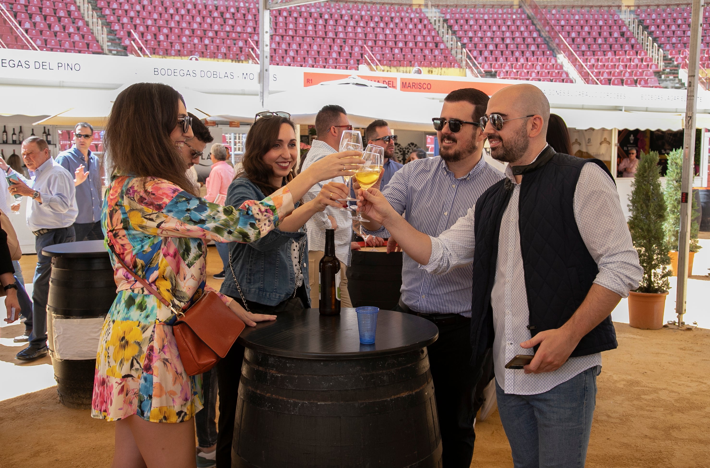 El lleno de la Cata del Vino de Córdoba este sábado, en imágenes