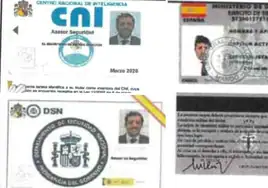Asesor del CNI, de Seguridad Nacional y del Ejército de Tierra: Los carnés falsos de Luceño