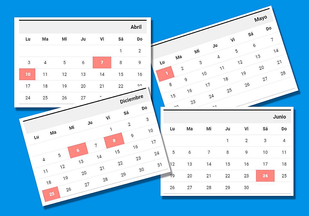 Calendario laboral 2023 en Valencia: cuándo es el siguiente lunes festivo