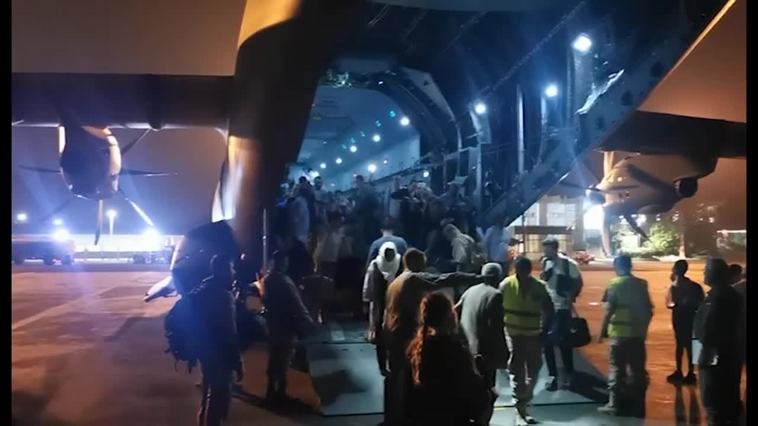 Así llegaron los aviones a Sudán para evacuar a los españoles