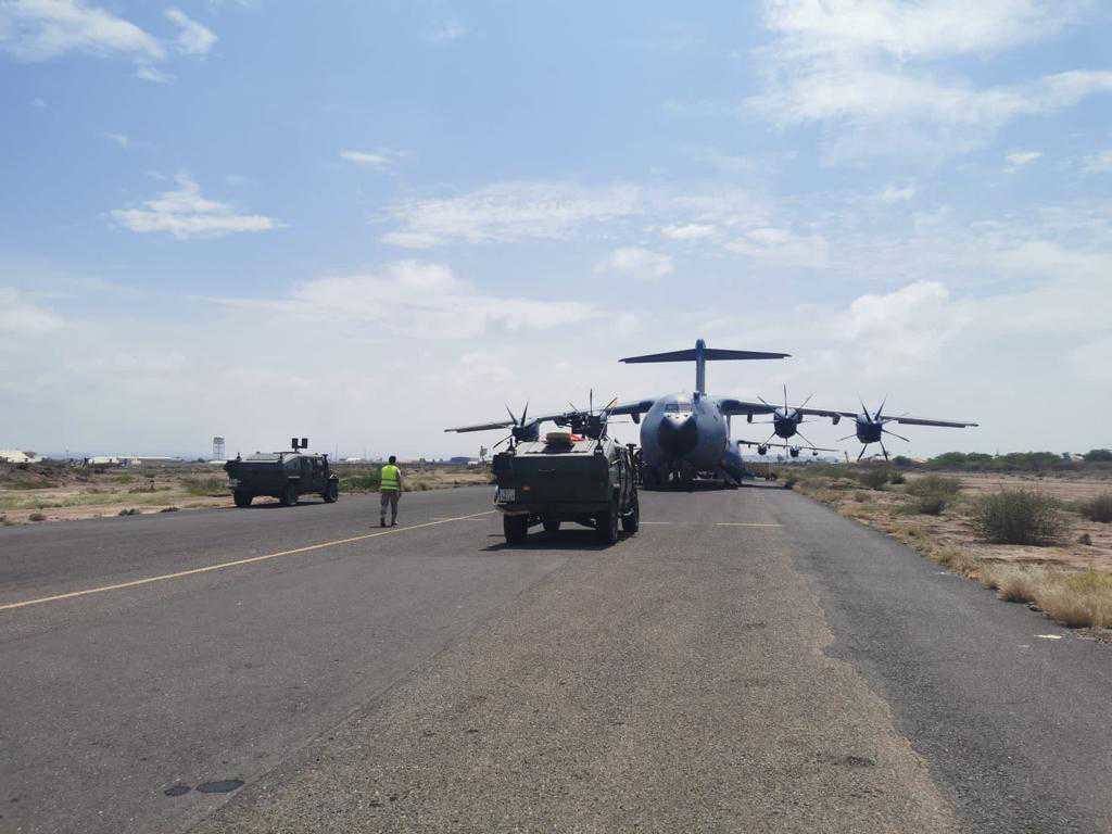 operativo del Ejército para la evacuación de españoles de Jartum, capital de Sudán