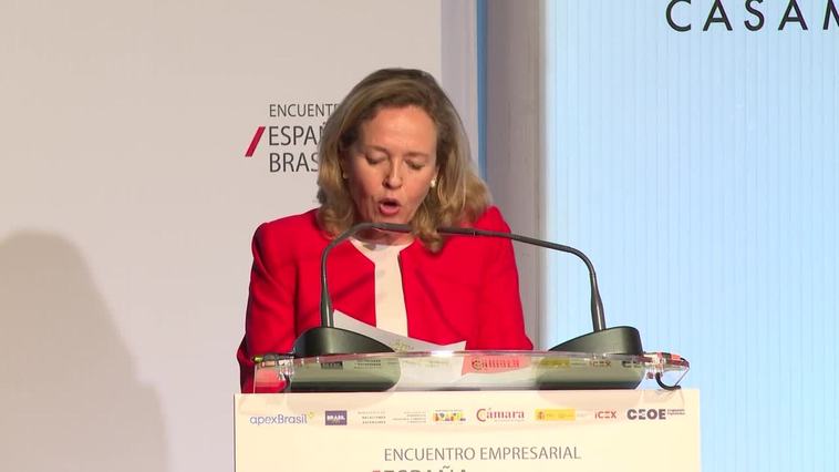 Calviño dice que la Presidencia española es clave para llegar a un acuerdo de la UE y Mercosur