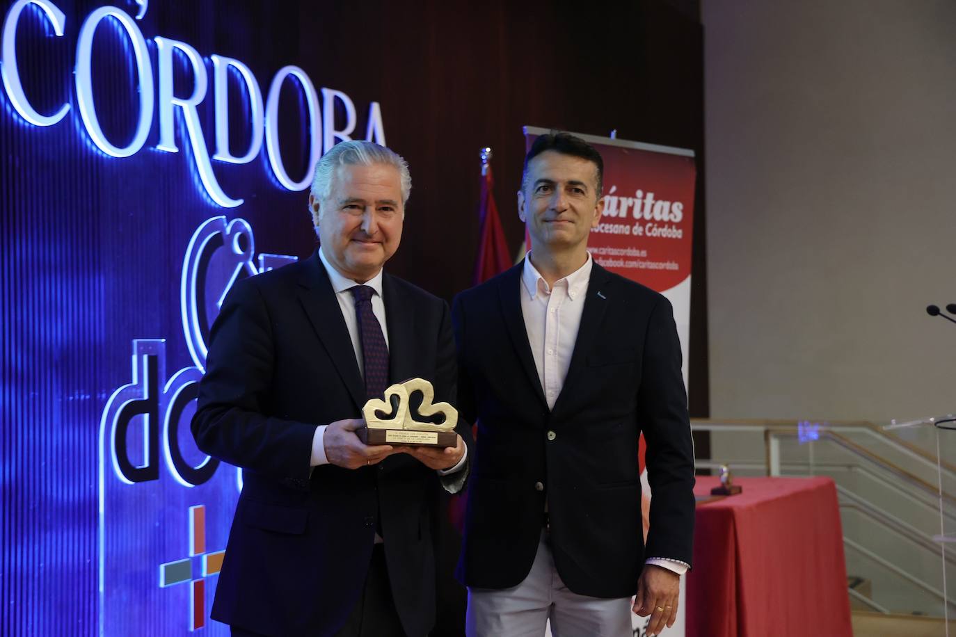 La entrega de los premios de Cáritas Córdoba, en imágenes