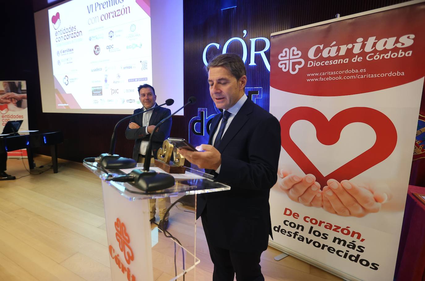 La entrega de los premios de Cáritas Córdoba, en imágenes
