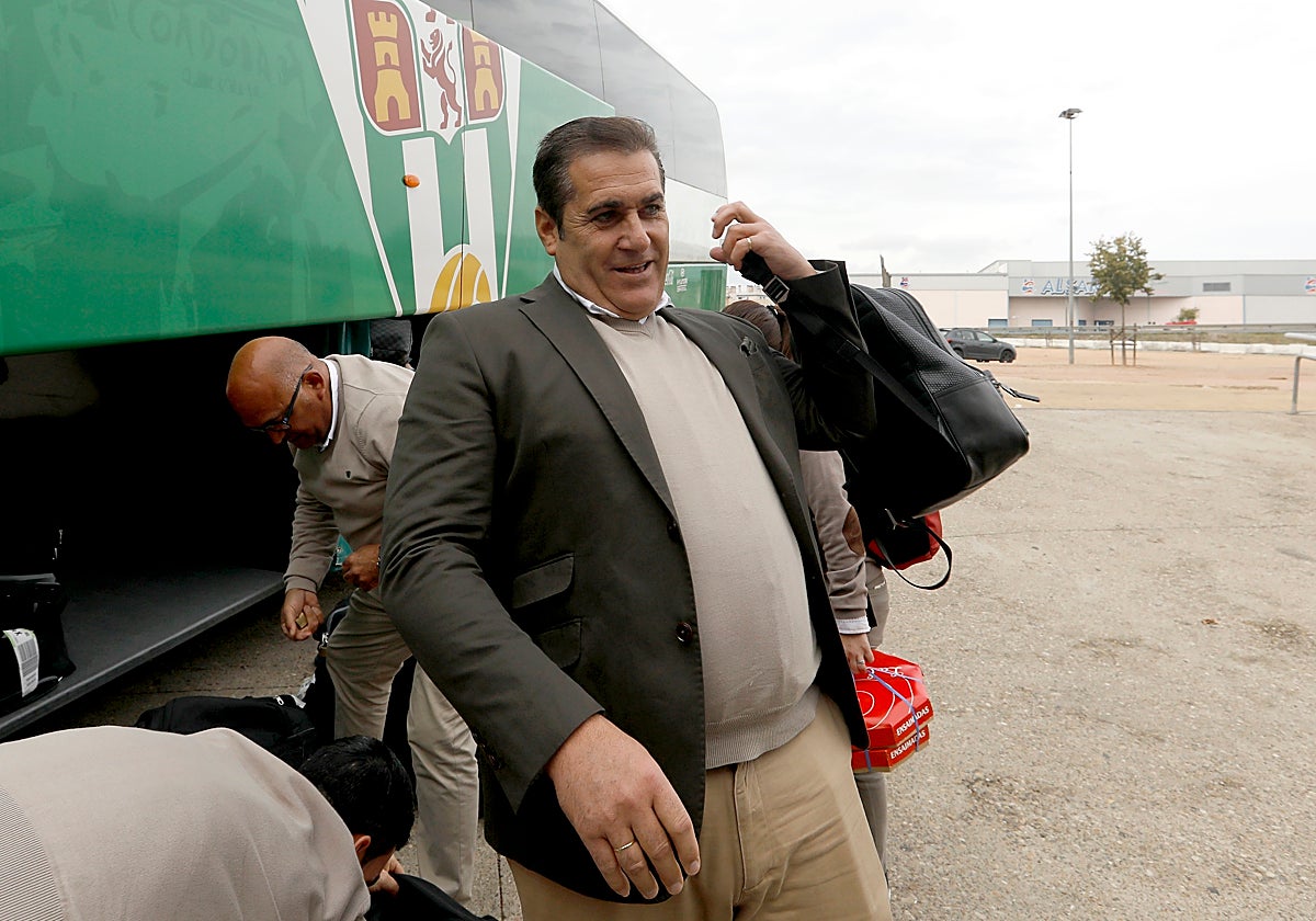 José Ramón Sandoval, en su etapa en el Córdoba CF