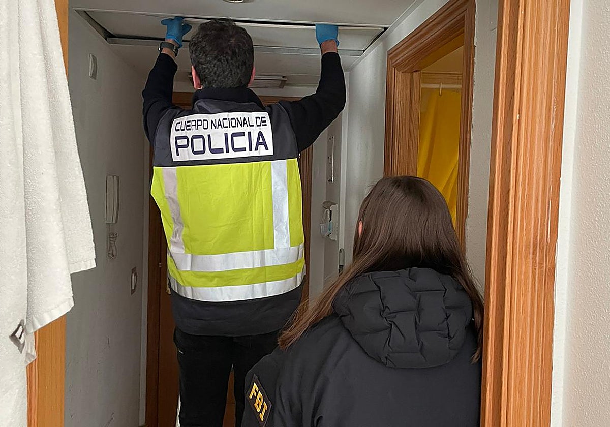 Operación policial entre agentes españoles y miembros del FBI
