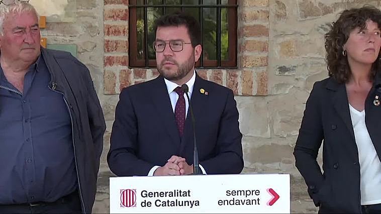 Aragonès insta al Gobierno a financiar el 40% de la modernización del Canal d'Urgell