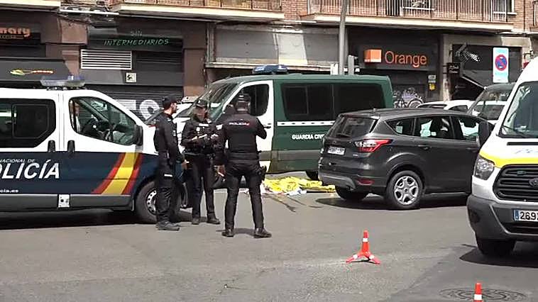 Atropello mortal durante la persecución a unos delincuentes en Madrid