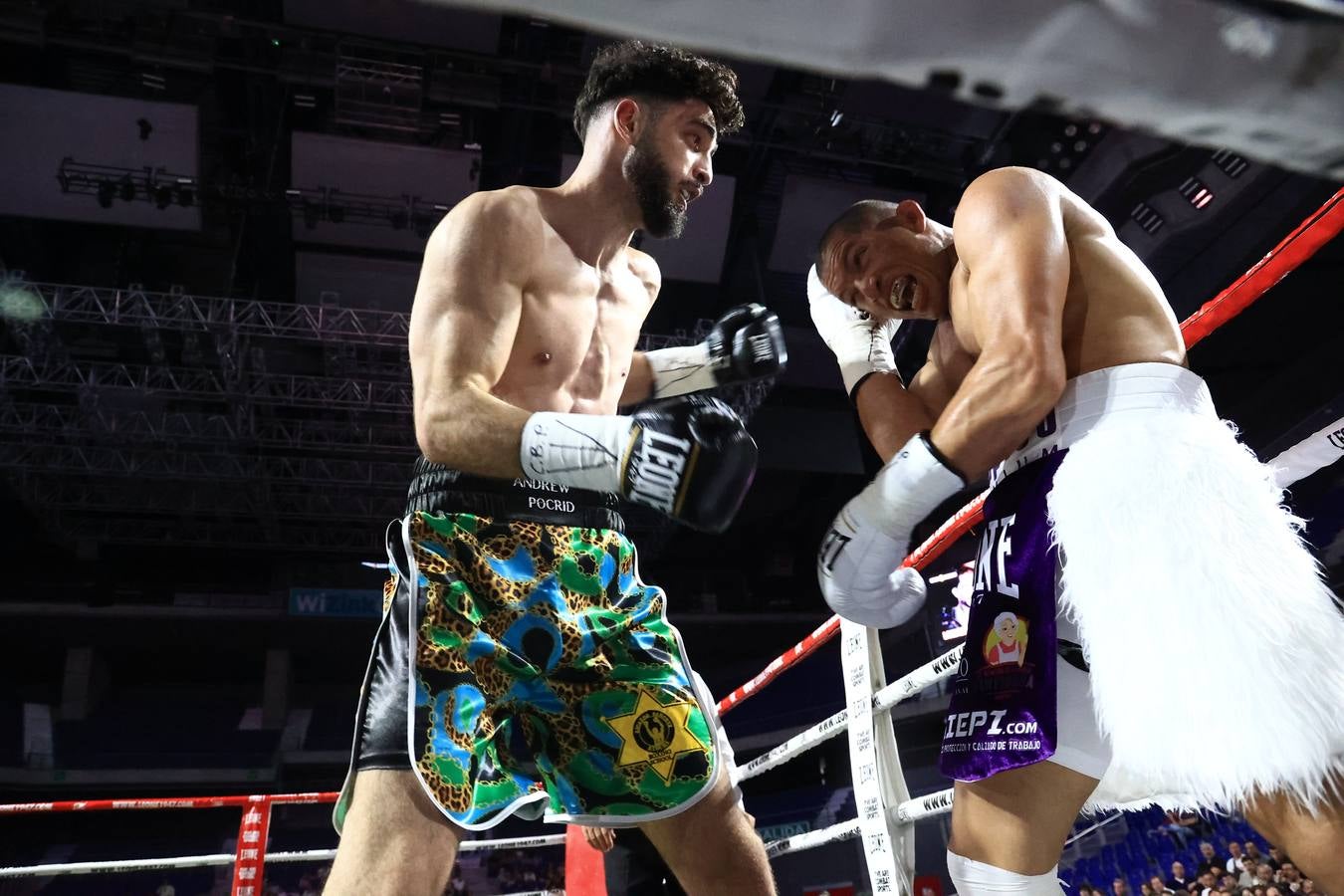 El combate ganador del cordobés José Luis Navarro &#039;El Cazador Jr.&#039; ante Ronny Landaeta, en imágenes