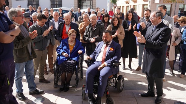 Juan Ramón Amores, durante un acto en la localidad albaceteña de La Roda