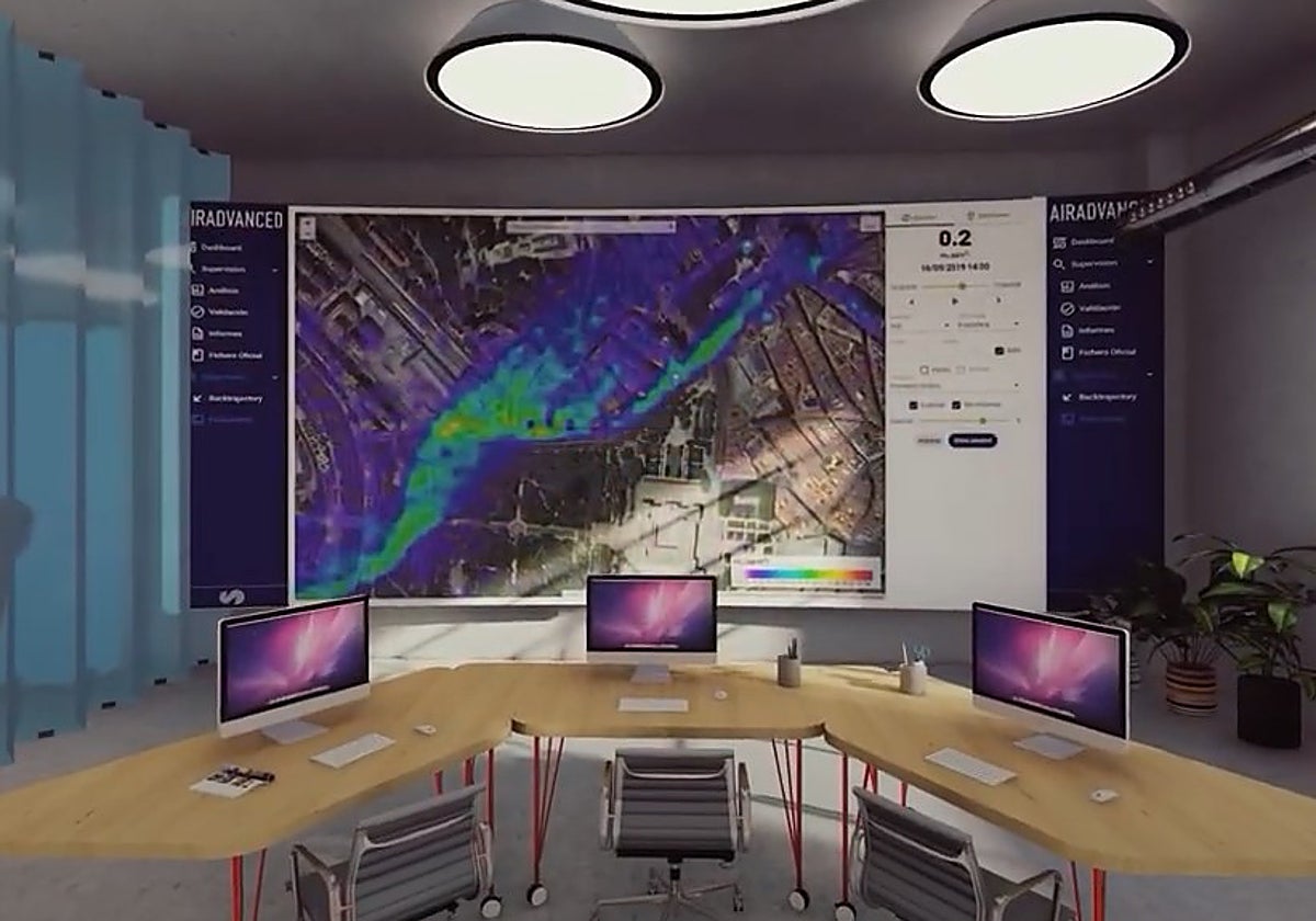 Instalaciones del futuro Centro de Inteligencia del Agua en Alicante