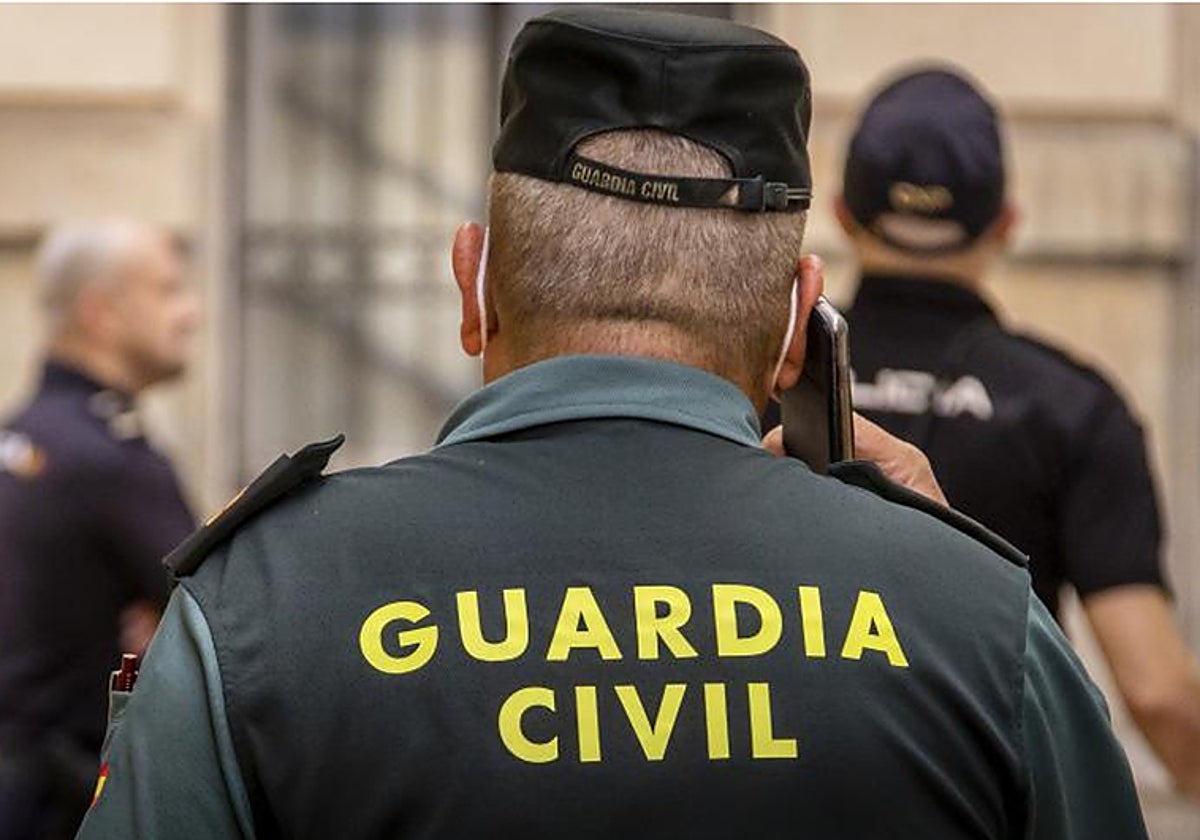 Imagen de archivo de un agente de la Guardia Civil