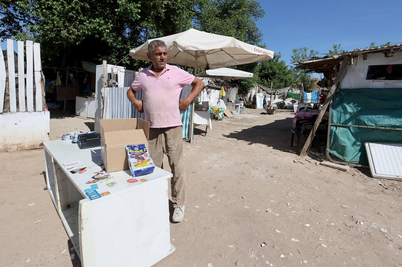 El poblado de chabolas del camino de Carbonell en Córdoba, en imágenes