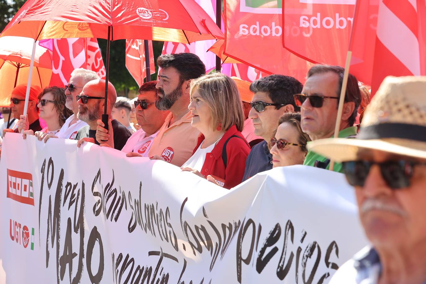 La manifestación del 1 de Mayo en Córdoba, en imágenes