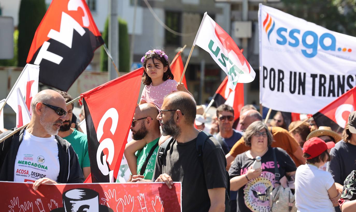 La manifestación del 1 de Mayo en Córdoba, en imágenes