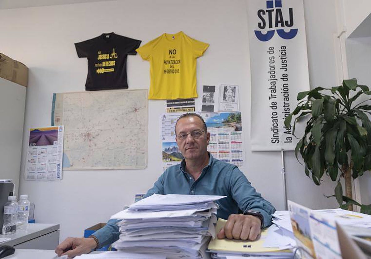 José Luis Fernández Alaya, gestor judicial y portavoz de STAJ