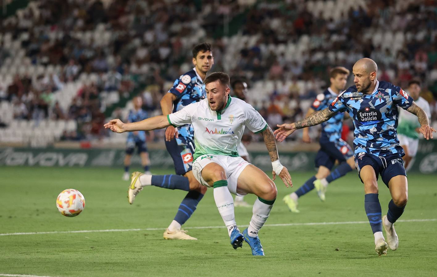 El frustrante Córdoba CF-Racing de Ferrol, en imágenes