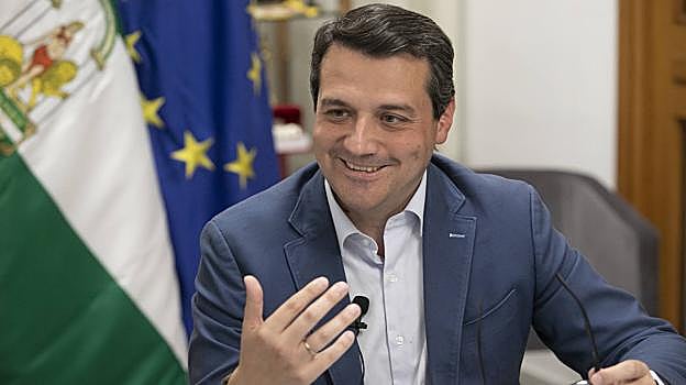 José María Bellido, durante una entrevista concedida a ABC Córdoba