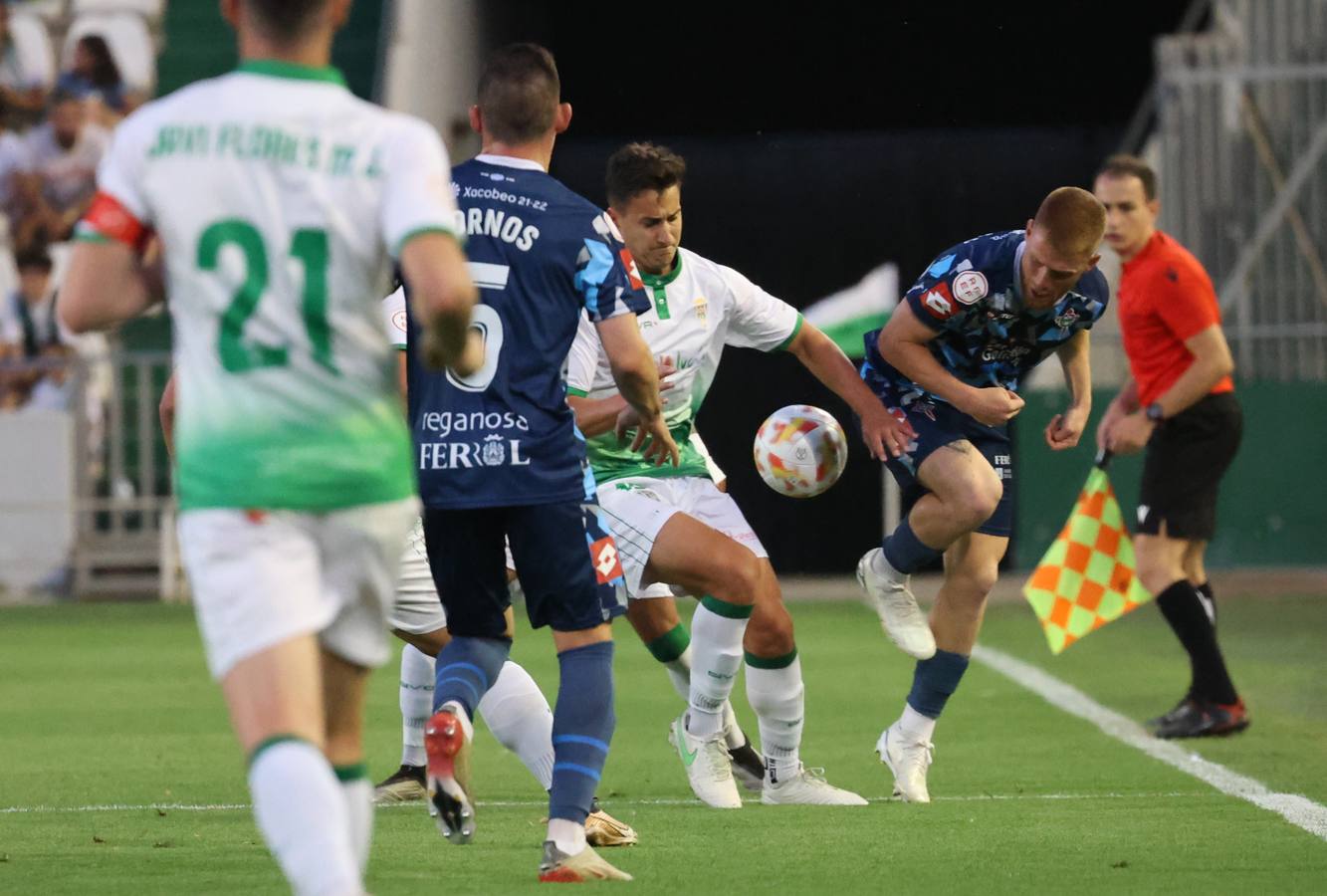 El frustrante Córdoba CF-Racing de Ferrol, en imágenes