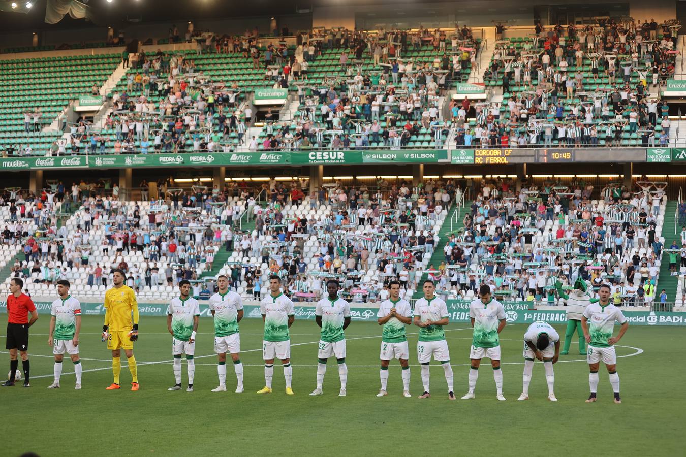 El frustrante Córdoba CF-Racing de Ferrol, en imágenes
