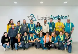 Logisfashion fomenta la inclusión laboral de personas con discapacidad en sus centros de Toledo