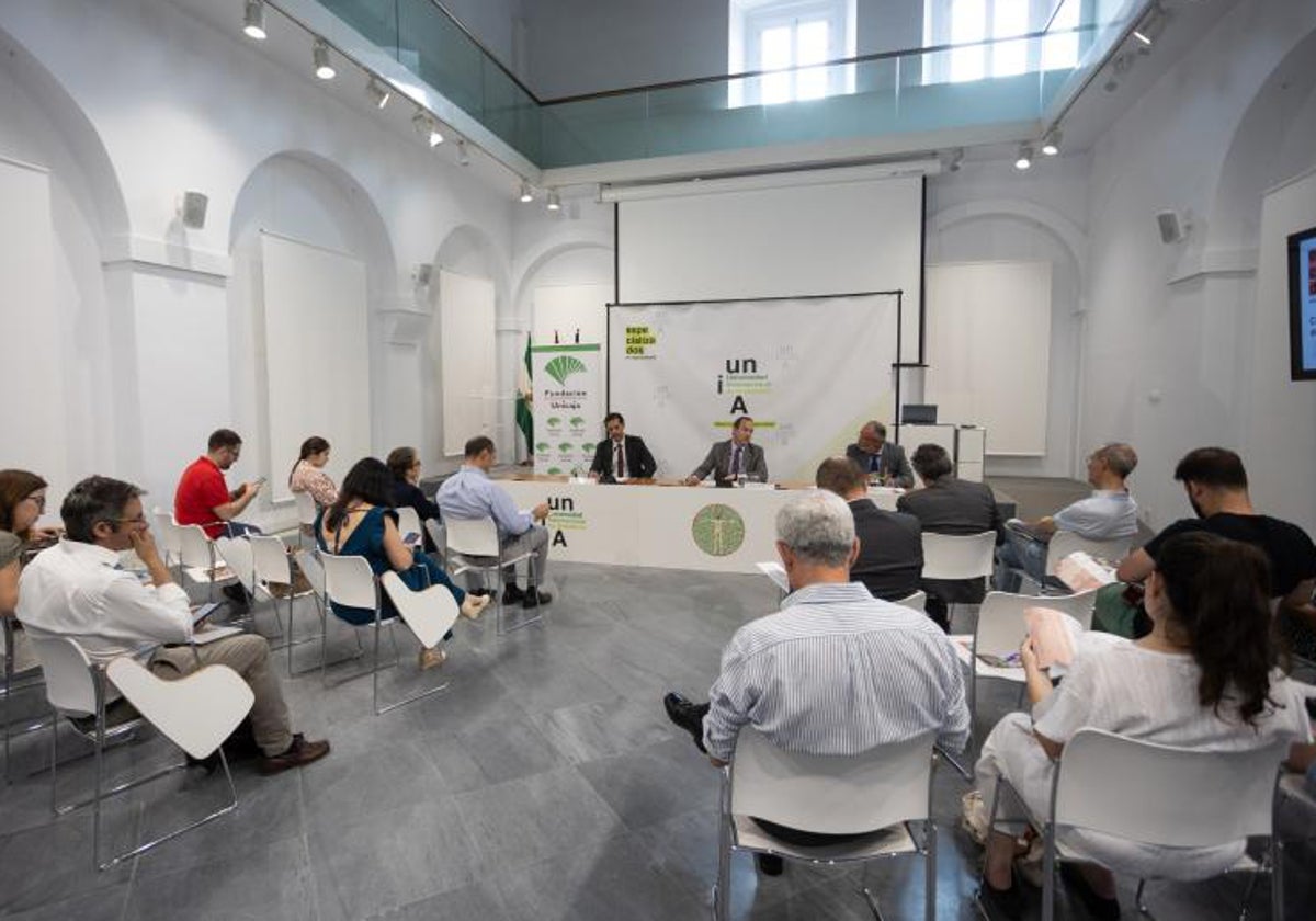 Imagen de la presentación de los cursos de verano de la UNIA