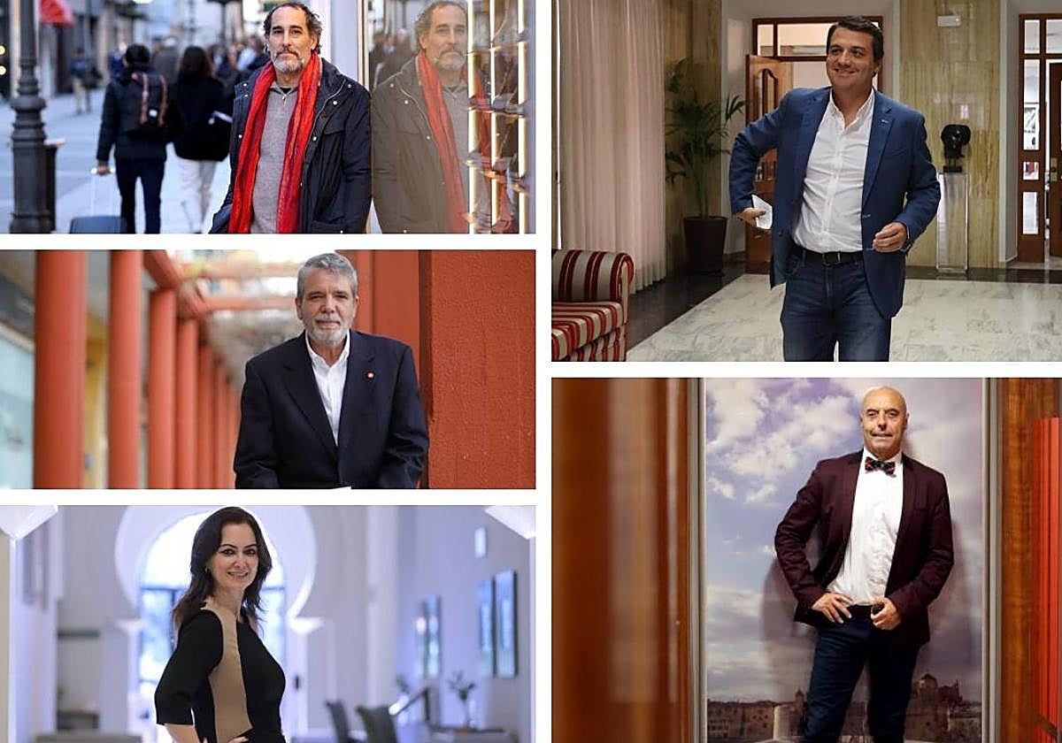 Los principales candidatos a la Alcaldía de Córdoba en las elecciones municipales del 28 de mayo