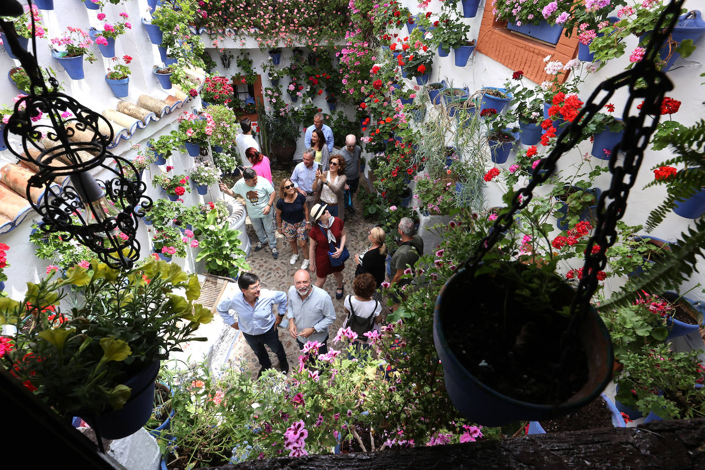 Patios de Córdoba 2023 | La exuberante ruta de San Basilio, en imágenes