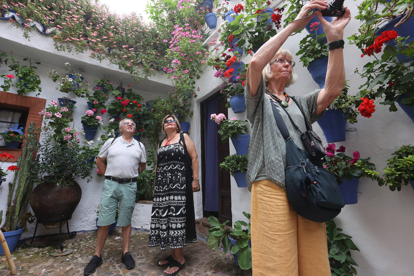 Patios de Córdoba 2023 | La exuberante ruta de San Basilio, en imágenes