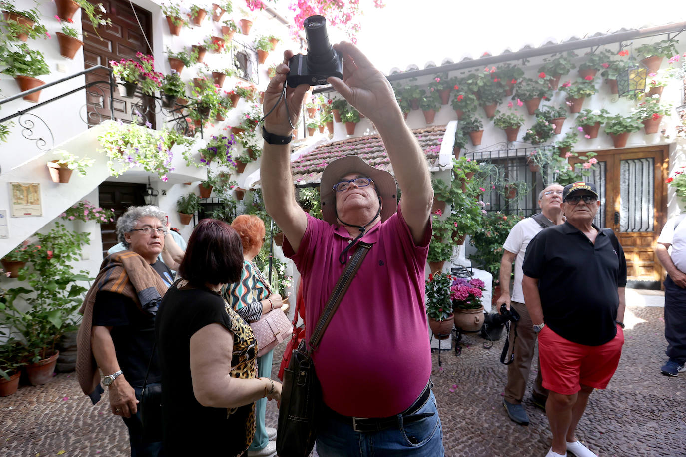 Patios de Córdoba 2023 | La exuberante ruta de San Basilio, en imágenes