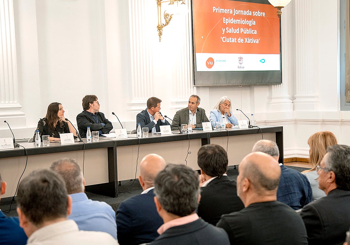 Imagen tomada durante la primera jornada sobre Epidemiología y Salud Pública de Globam Omnium en Xàtiva