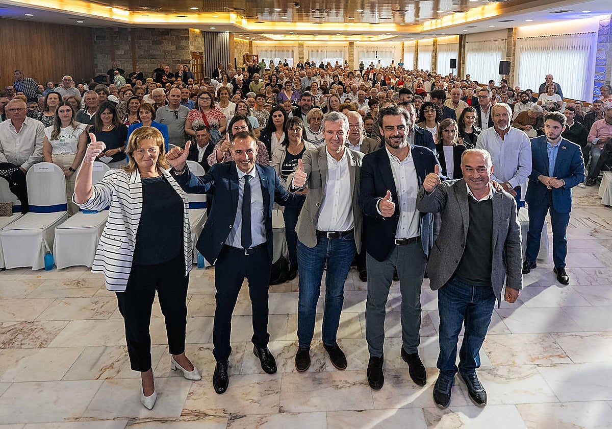 Rueda y Calvo, este sábado en Padrón con candidatos populares