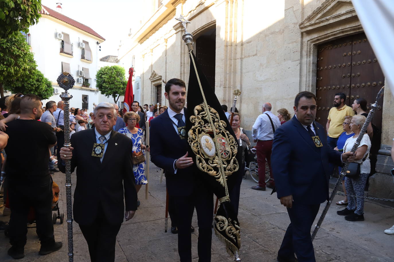 La procesión de San Rafael en rogativas por la lluvia en Córdoba, en imágenes