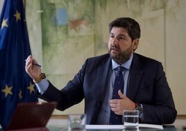 Fernando López Miras: «Ya he tenido una experiencia de gobierno en coalición y no quiero repetirla»