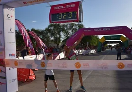 Andy Morales y Esther Jiménez de los Galanes ganan los 10 KMS de Manzanares