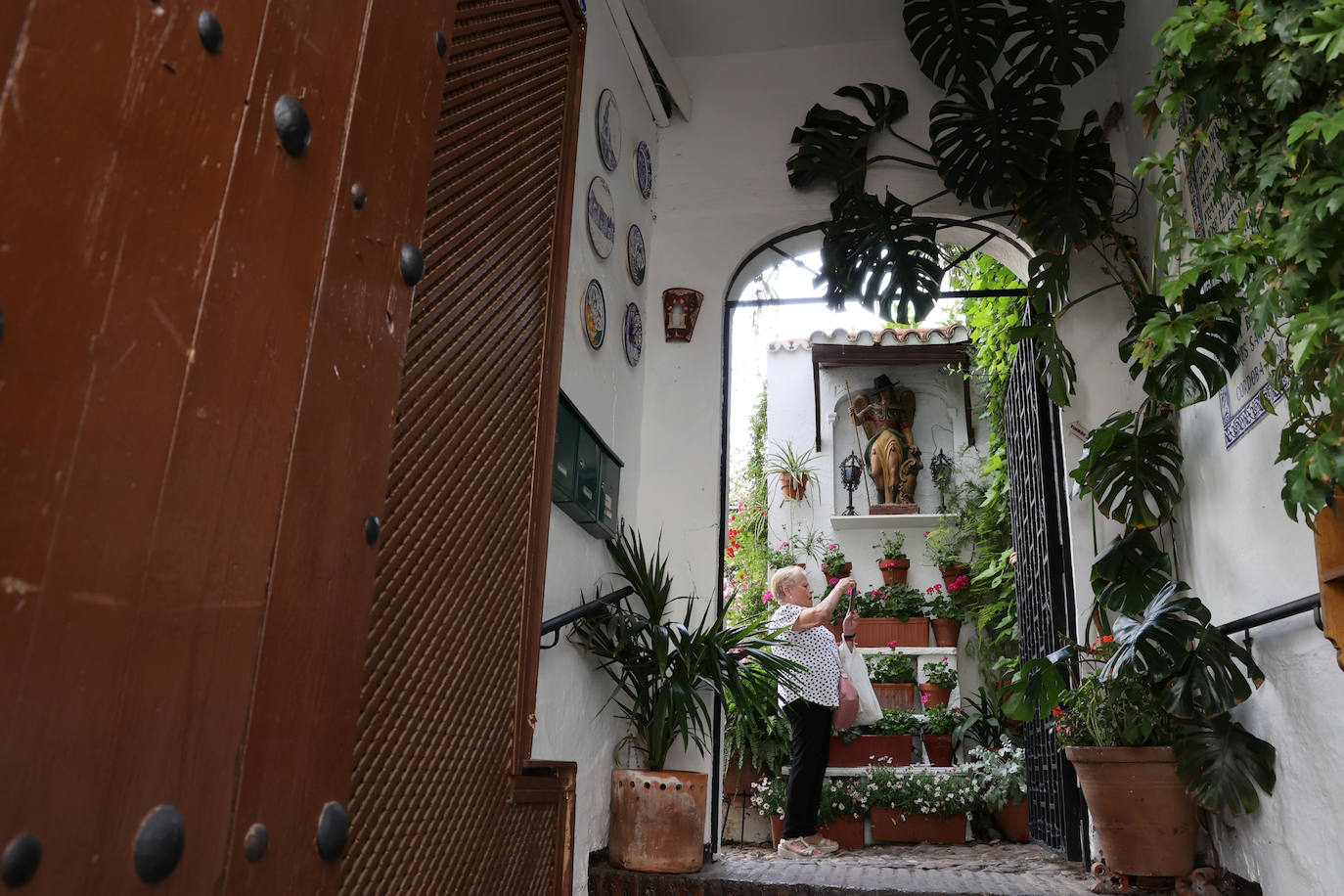 Patios de Córdoba 2023 | La genuina ruta de Santiago y San Pedro, en imágenes