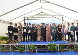 Entrega de medallas y reconocimientos en el Día de la Policía Local de Seseña