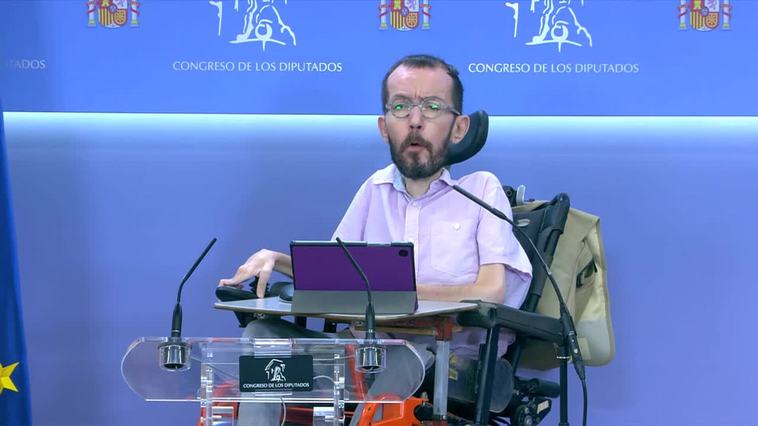 Echenique insiste en que si "la banca ha aumentado sus beneficios" se puede "aumentar sus impuestos"