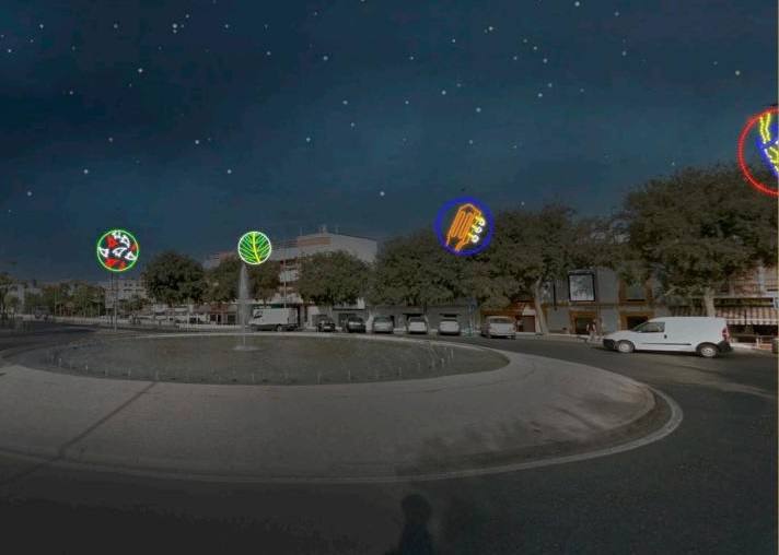 Feria de Córdoba 2023 | Así es la nueva iluminación que estrenará El Arenal