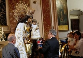 La imagen original de la Virgen de los Desamparados será llevada a hombros por primera vez en 80 años