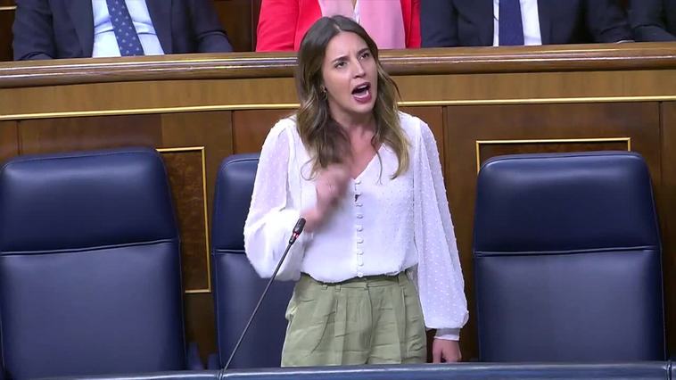 Irene Montero reprocha al PP su recurso al aborto ante el TC