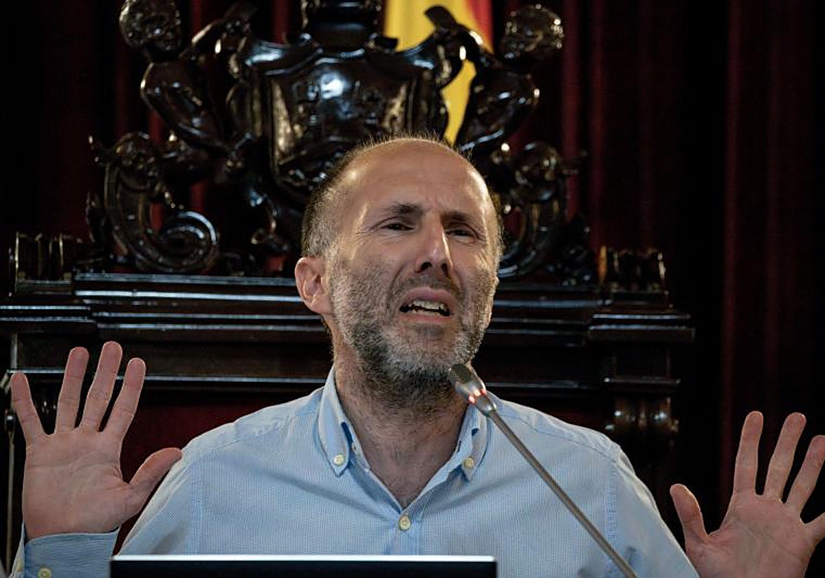 Pérez Jácome, durante su comparecencia de este miércoles