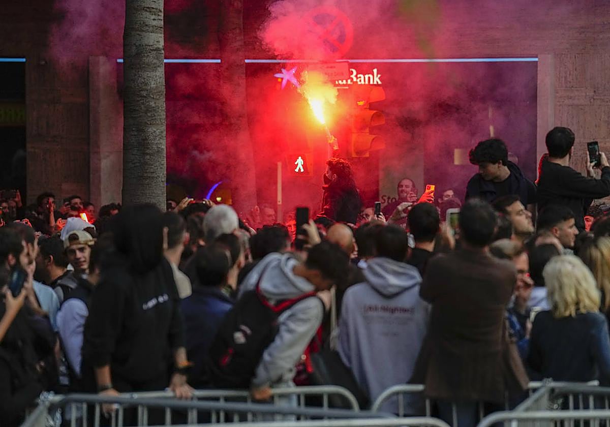 Desalojo de casas okupadas en Barcelona