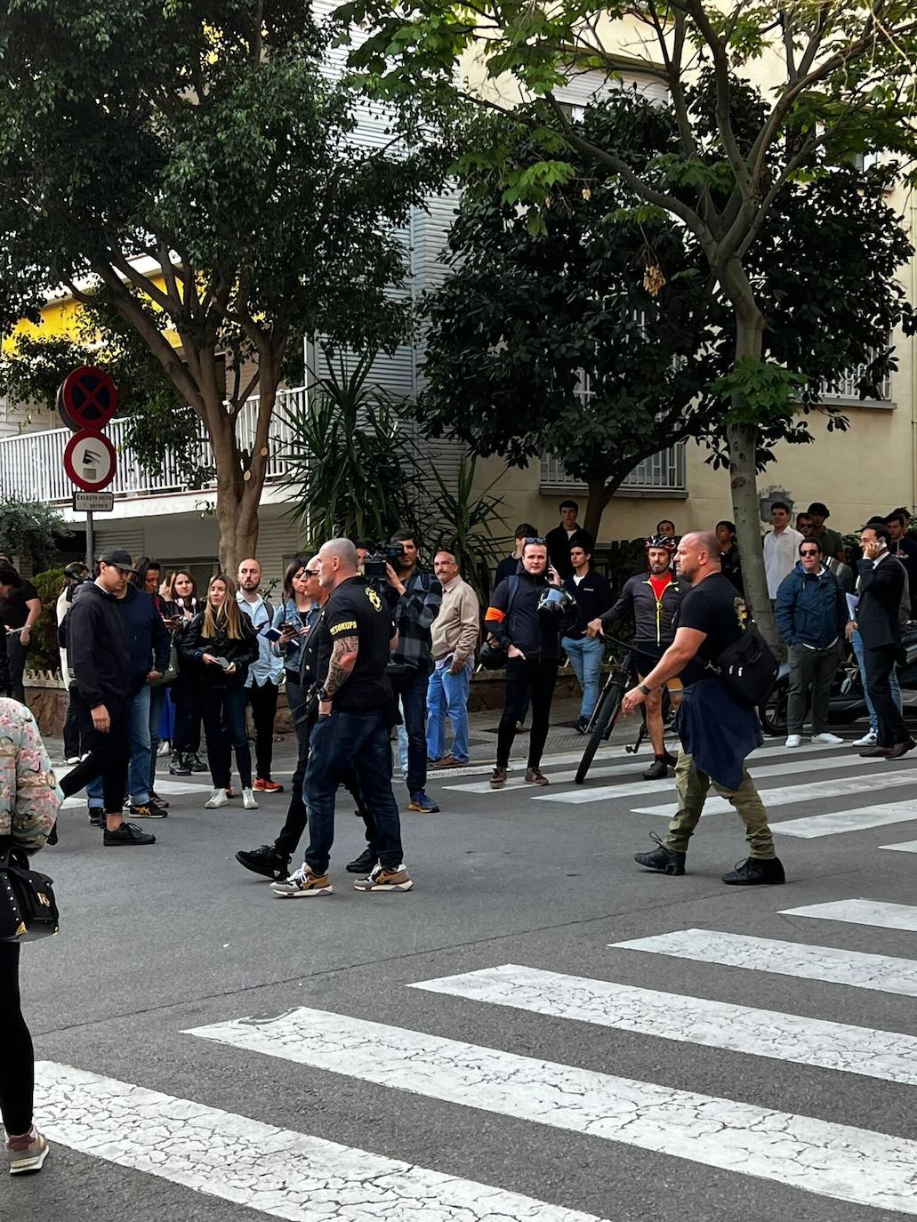 Desalojo de casas okupadas en Barcelona