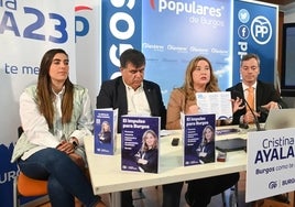 Cristina Ayala confía en convertirse en la primera alcaldesa de Burgos para «recuperar el pulso perdido»