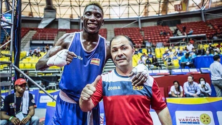 El hito de Rafael 'Balita' Lozano con España en el Mundial de Boxeo