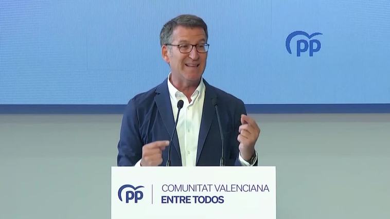 Feijóo acusa a Sánchez de buscar ahora "engatusar" a los agricultores con ayudas