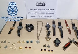 Detenidos dos ladrones en Nuevos Ministerios que portaban joyas sustraídas y herramientas para los robos